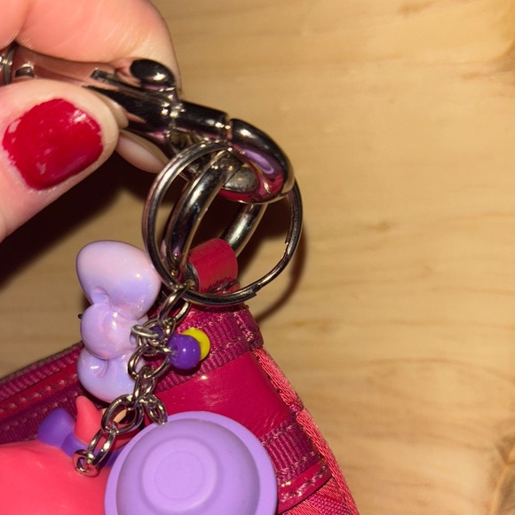 Littlest Pet Shop G7 Series 4 Pink owl Keychain – Custom Bag Charm - Picture 5 of 7